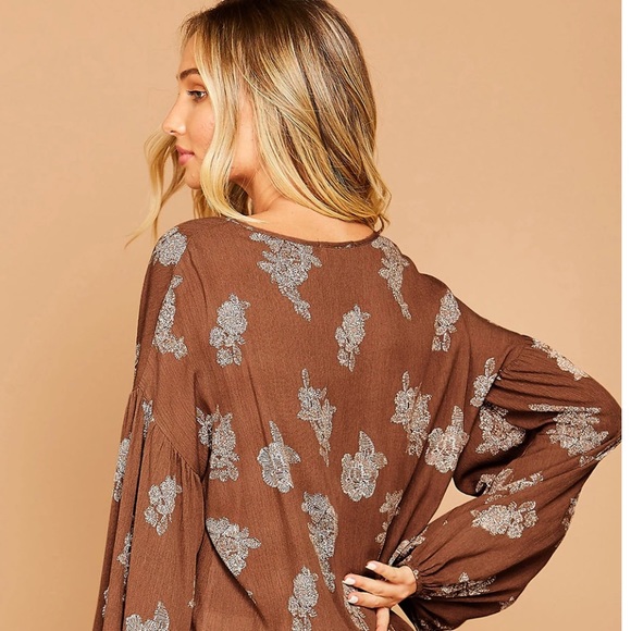 Boho Flowy Top - Picture 2 of 2